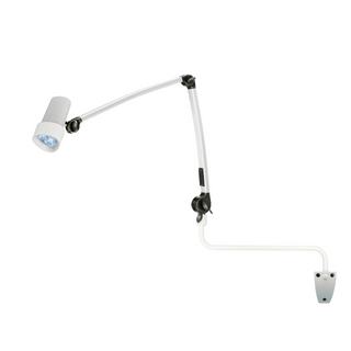 HALUX N30-1 P F1 Reading Light, 8W, 4400K, 16MM PIN, Articulating Arm, Dimmable, Wall Mount, EXT Arm | Quantity - 1x EA