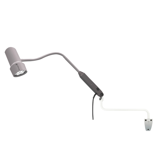 Halux LED N50-1 P SX Exam Light, Gooseneck - Wall Extension Mount | Quantity - 1x EA