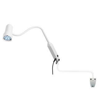 Halux LED N50-3 P SX Exam Light, Gooseneck - Wall Extension Mount | Quantity - 1x EA