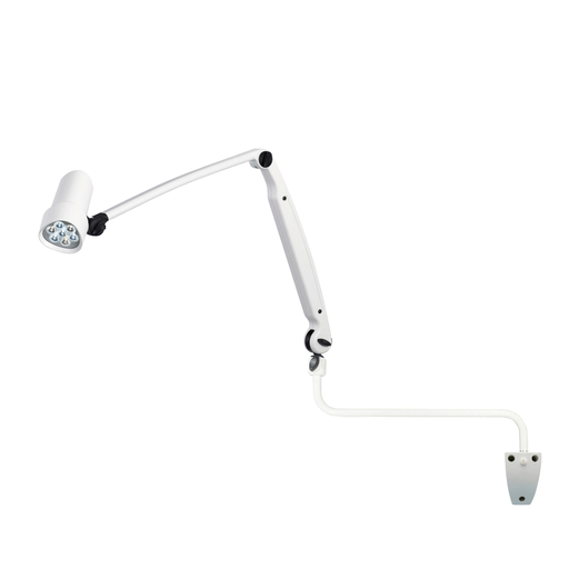 Halux LED N50-1 P FX Exam Light, Double Arm - Wall Extension Mount | Quantity - 1x EA