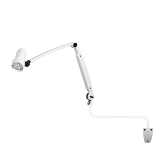 Halux LED N50-3 P FX Exam Light, Double Arm - Wall Extension Mount | Quantity - 1x EA