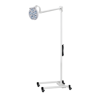 TRIANGO Fokus LED 60-1 F Minor Procedure Light, 60,000 lux/1 M, 4700K, CRI>93, dimming, focus. With roller stand. | Quantity - 1x EA