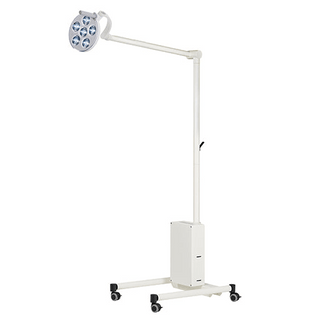 TRIANGO LED 60-1 F Minor Procedure Light, battery, 60,000 lux/1M, 4700K, CRI>93, stepless dimming. With roller stand. | Quantity - 1x EA