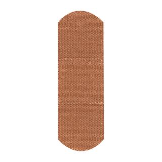 DUKAL FIRST AID ADHESIVE BANDAGES - Adhesive Bandage, Fabric, Heavyweight, Flex, 1" x 3", Zigzag, Sterile, Bulk, 5000/cs | Quantity - 1x CS