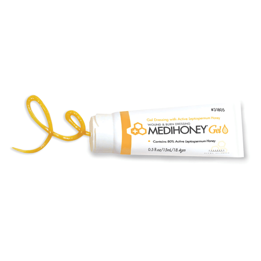 INTEGRA LIFESCIENCES MEDIHONEY GEL DRESSING - Gel Dressing, 1.5 fl oz Tube, 12/cs (Minimum Expiry Lead is 90 days) | Quantity - 1x CS