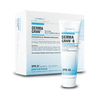 GENTELL DERMAGRAN-B HYDROPHILIC WOUND DRESSINGWound Dressing, Hydrophilic-B, 3 oz Tube, 12/cs | Quantity - 1x CS