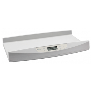 DORAN INFANT/PEDIATRIC SCALE - Digital Infant Lactation Scale, Wt. Capacity 45 lb x 0.1 oz (20 kg x 2 g), AC Adaptor, Large Platform 25"L x 11" D with Curved Sides  | Quantity - 1x EA