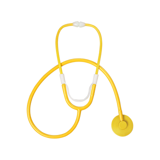 DUKAL TECH-MED SINGLE HEAD STETHOSCOPE - Stethoscope, Single Head, 22", Yellow, Disposable, 10/bx, 10 bx/cs (40 cs/plt) | Quantity - 1x CS