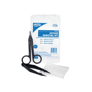 DUKAL SUTURE REMOVAL KIT - Suture Removal Kit, Sterile, 50/cs | Quantity - 1x CS