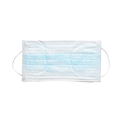 DUKAL SURGICAL FACE MASKS - Surgical Face Mask, Earloop, 3-Ply, Blue, 50/bx, 6 bx/cs (112 cs/plt) | Quantity - 1x CS