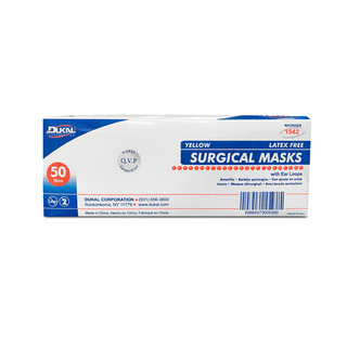 DUKAL SURGICAL FACE MASKS - Face Mask, Level 3, with Earloop, 50/bx, 12 bx/cs | Quantity - 1x CS