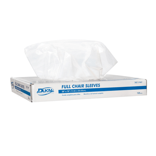 DUKAL CHAIR SLEEVEChair Sleeves, Full Size, 29" x 80", 125/bx, 3 bx/cs (42 cs/plt) | Quantity - 1x CS
