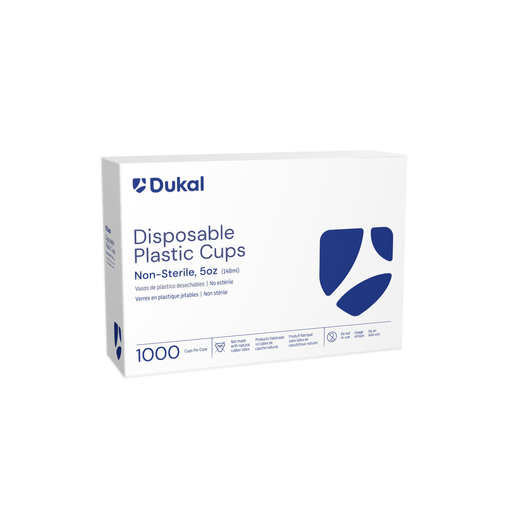 DUKAL DRINKING CUPSPlastic Drinking Cups, 5 oz., Green,  50/pk, 20 pk/cs (64 cs/plt) | Quantity - 1x CS