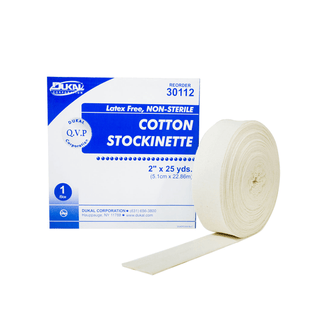 DUKAL COTTON STOCKINETTEStockinette, 2" x 25 yds, Cotton, 6 rl/cs | Quantity - 1x CS
