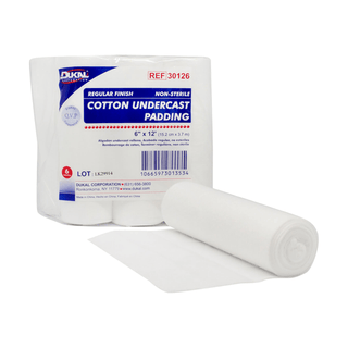 DUKAL UNDERCAST PADDINGCotton Undercast Padding, Regular Finish, 6" x 12ft, 6 rl/bg, 6 bg/cs | Quantity - 1x CS