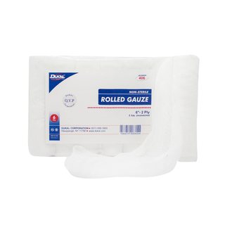 DUKAL ROLLED GAUZE - Rolled Gauze, 6" x 5 yd, Non-Sterile, 6/bg, 8 bg/cs | Quantity - 1x CS