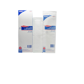 DUKAL NON-WOVEN ISLAND DRESSINGIsland Dressing, 4" x 14", Non-Woven, Adhesive Backing, Sterile, 25/bx, 2 bx/cs | Quantity - 1x CS