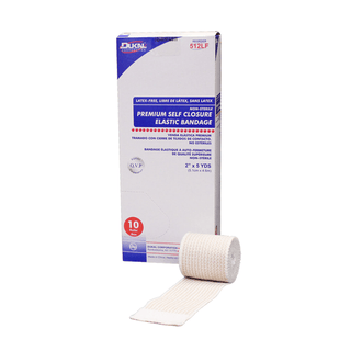 DUKAL ELASTIC BANDAGEElastic Bandage with Self Closure, 2" x 5yd, Non-Sterile, Latex Free (LF), 10/bx, 5 bx/cs | Quantity - 1x CS
