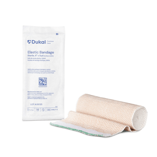 DUKAL ELASTIC BANDAGE - Premium Elastic Bandage, 6" x 5yd, Sterile, Latex-Free, 1/pk, 36 pk/cs | Quantity - 1x CS