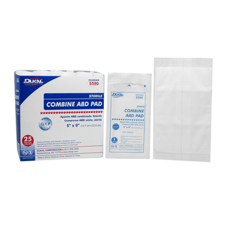 DUKAL ABD PADS - ABD Pad, 8" x 10", Non-Sterile, 25/bg, 16 bg/cs | Quantity - 1x CS