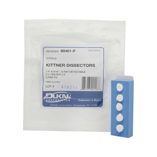 DUKAL KITTNER SPONGESKittner Dissectors, " x 0.56", C-5 Foam Holder, Sterile 5s, 5/pk, 40 pk/cs | Quantity - 1x CS