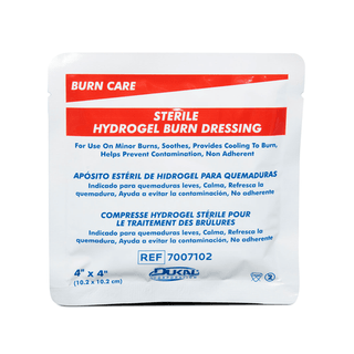 DUKAL BURN CARE - Burn Dressing, 4" x 4", Sterile, 1/pk, 20 pk/bx, 12 bx/cs | Quantity - 1x CS