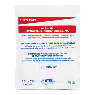 DUKAL BURN CARE - Burn Dressing, 16" x 24", Sterile, 1/pk, 10 pk/cs | Quantity - 1x CS