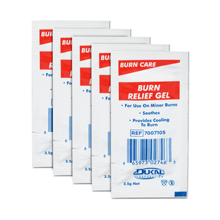 DUKAL BURN CARE - Burn Gel Sachet, 3.5g, 5's, Sterile, 5/bg, 200 bg/cs | Quantity - 1x CS