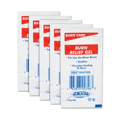 DUKAL BURN CARE - Burn Gel Sachet, 3.5g, Bulk, Sterile, 1000/cs | Quantity - 1x CS