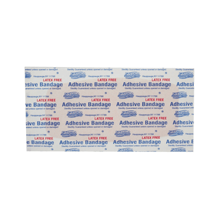 DUKAL ADHESIVE BANDAGESAdhesive Bandage, Plastic, 2" x 4", X-Large, Sterile, 100/bx, 24 bx/cs | Quantity - 1x CS