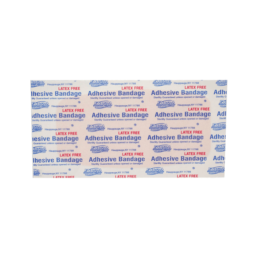 DUKAL ADHESIVE BANDAGES - Waterseal Adhesive Bandage, 3-1/32" x 2-3/4", Sterile, Bulk, 3500/cs | Quantity - 1x CS