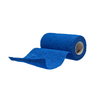 DUKAL COHESIVE BANDAGESLATEX FREEBandage, Cohesive, 4x5 yds, Latex Free (LF) Non-Sterile, Blue, 1 rl/pk, 18 pk/bx (6/cs, 27 cs/plt) | Quantity - 1x BX