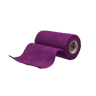 DUKAL COHESIVE BANDAGESLATEX FREEBandage, Cohesive, 4x5 yds, Latex Free (LF) Non-Sterile, Purple, 1 rl/pk, 18 pk/bx (6/cs, 24 cs/plt) | Quantity - 1x BX