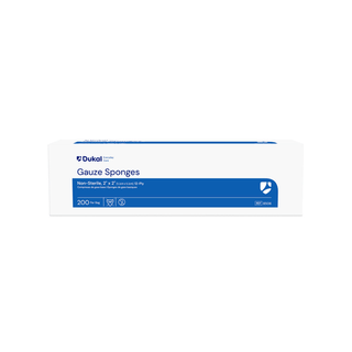 DUKAL BASIC GAUZE SPONGESGauze Sponge, 2" x 2", Non-Sterile, 12-Ply, 200/bg, 40 bg/cs (60 cs/plt) | Quantity - 1x CS