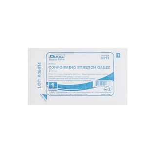 DUKAL BASIC CONFORMING STRETCH GAUZE - Conforming Stretch Gauze, 2" Sterile, 12 rl/bg, 8 bg/cs | Quantity - 1x CS