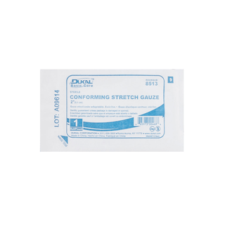 DUKAL BASIC CONFORMING STRETCH GAUZE - Conforming Stretch Gauze, 4" Sterile, 12 rl/bg, 8 bg/cs | Quantity - 1x CS