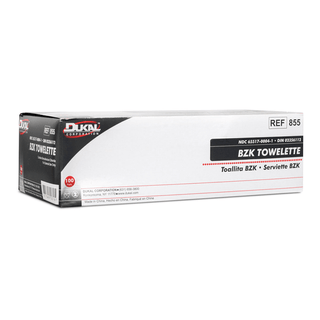 DUKAL BZK SWAB/TOWELETTE - BZK Towelette, 5" x 8", 1200/cs | Quantity - 1x CS