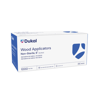 DUKAL WOOD APPLICATORS - Applicator, 6", Wood, Non-Sterile, 1000/bx, 30 bx/cs | Quantity - 1x CS