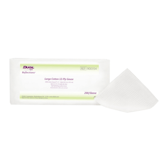 DUKAL SPA SUPPLY & SPA CARE PRODUCTS - Cotton Gauze, 4" x 4", Non-Sterile, 200/bg, 10 bg/cs | Quantity - 1x CS