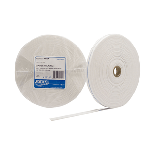 DUKAL SURGICAL GAUZE & PACKINGGauze Packing, Non-Sterile, 28 x 24 Mesh, " x 100 yds, 4-Ply, X-Ray Detectable, 10/cs | Quantity - 1x CS