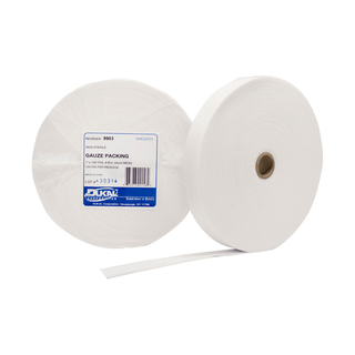 DUKAL SURGICAL GAUZE & PACKINGGauze Packing, Non-Sterile, 28 x 24 Mesh, 1" x 100 yds, 4-Ply, 10/cs | Quantity - 1x CS