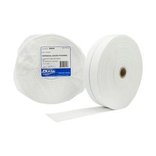 DUKAL SURGICAL GAUZE & PACKINGGauze Packing, Non-Sterile, 28 x 24 Mesh, 2" x 100 yds, 4-Ply, X-Ray Detectable, 10/cs | Quantity - 1x CS
