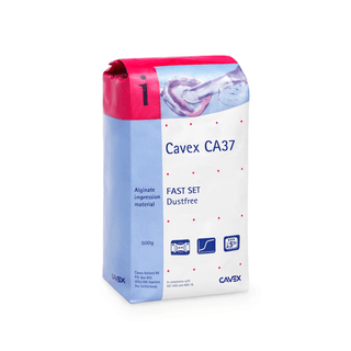 DUKAL CAVEX IMPRESSION MATERIAL - Cavex CA37 Alginate, Fast Set, Dust-free, 500g bag, 20 bg/cs | Quantity - 1x CS
