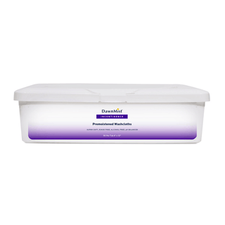 DUKAL DAWNMIST WASHCLOTHS - Washcloth, Adult, Soft Pack with Lid, 9" x 13", 64/pk, 8 pk/cs | Quantity - 1x CS