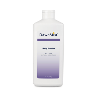 DUKAL DAWNMIST BABY POWDER - Baby Powder, Corn Starch, 14 oz, 24/cs | Quantity - 1x CS