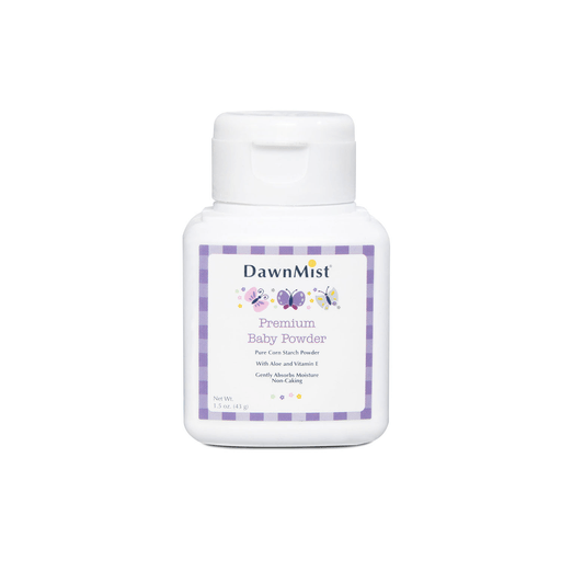 DUKAL DAWNMIST BABY POWDER - Baby Powder, Corn Starch, 14 oz, 24/cs | Quantity - 1x CS