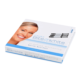 DUKAL CAVEX BITE&WHITE TEETH WHITENING - Bite&White In-Office HP25% Starter Pack, Includes: (2) 2-mL Whitening pens; (1) 1-mL Barrier/Spacer; (5) application tips/bx | Quantity - 1x BX