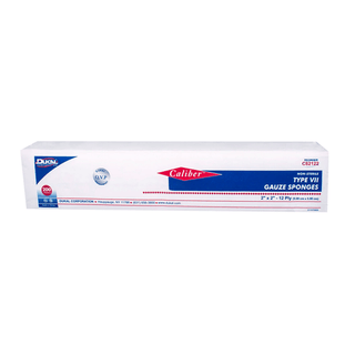 DUKAL CALIBER GAUZE SPONGESGauze Sponge, Type VII, Non-Sterile, 2" x 2", 12-Ply, 200/bg, 40 bg/cs | Quantity - 1x CS
