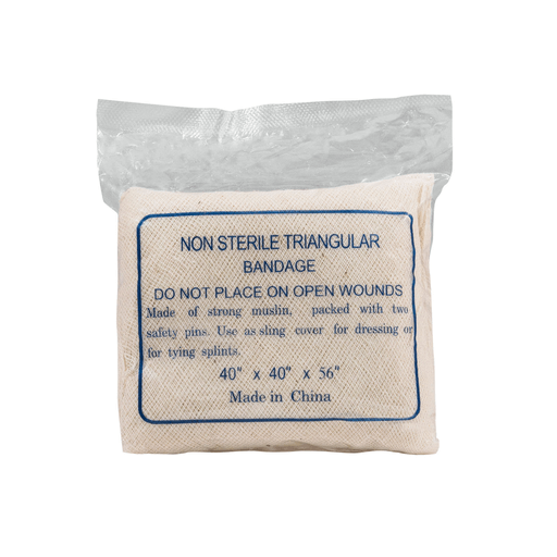 DUKAL TRIANGULAR BANDAGE - Triangular Bandage, 40" x 40" x 56", Non-Sterile, 1/pk, 12 pk/bg, 20 bg/cs | Quantity - 1x CS