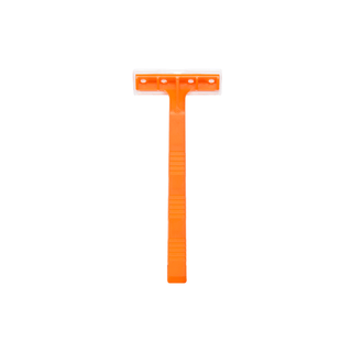 DUKAL DAWNMIST RAZORSRazor, Single Edge, Orange Handle, Clear Plastic Guard, 100/bx, 20 bx/cs | Quantity - 1x CS